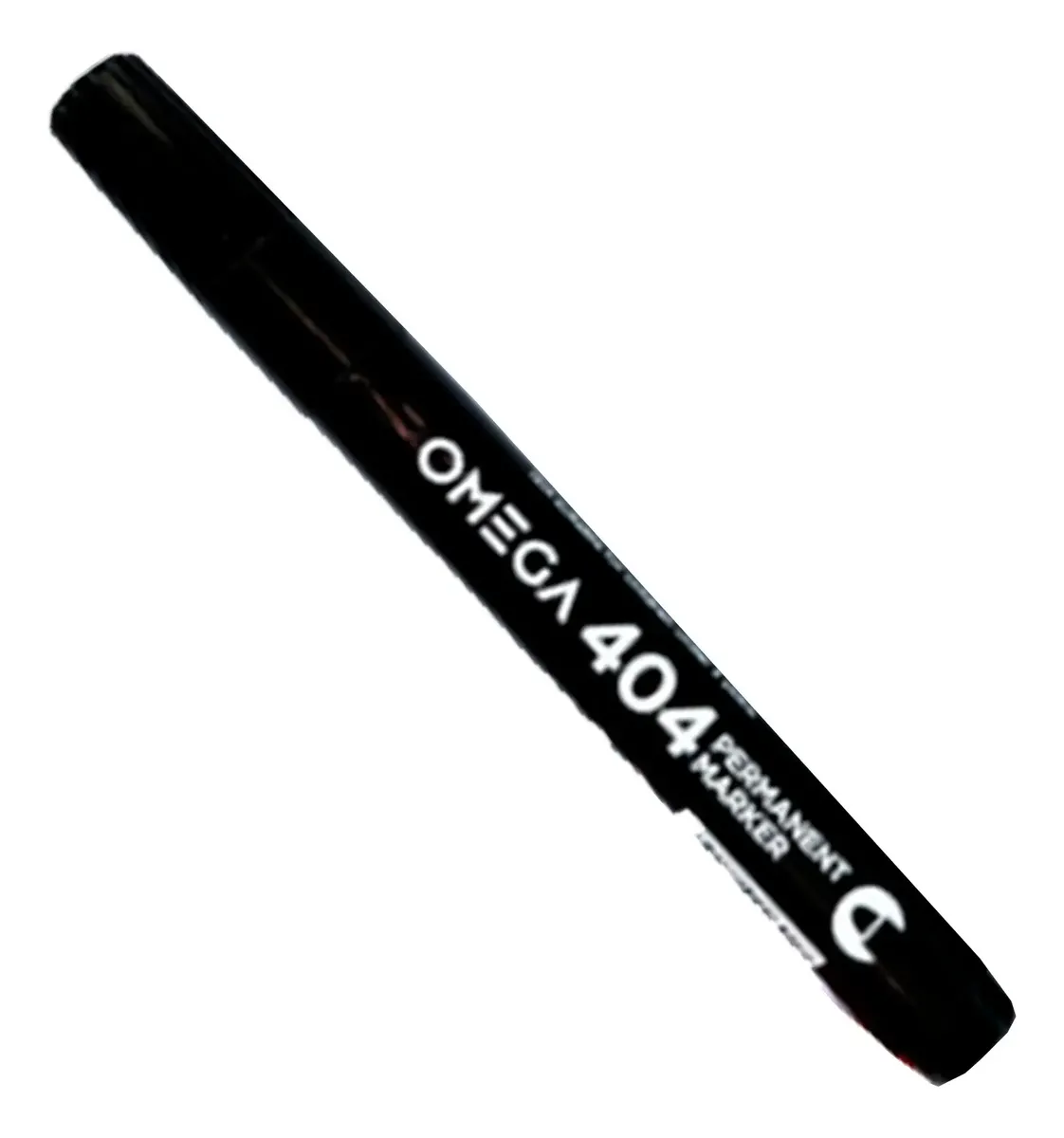 Marcador Omega permanente punta redonda - Negro