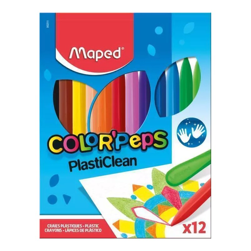 Lápices de colores Maped Colorpeps Pinturitas x12
