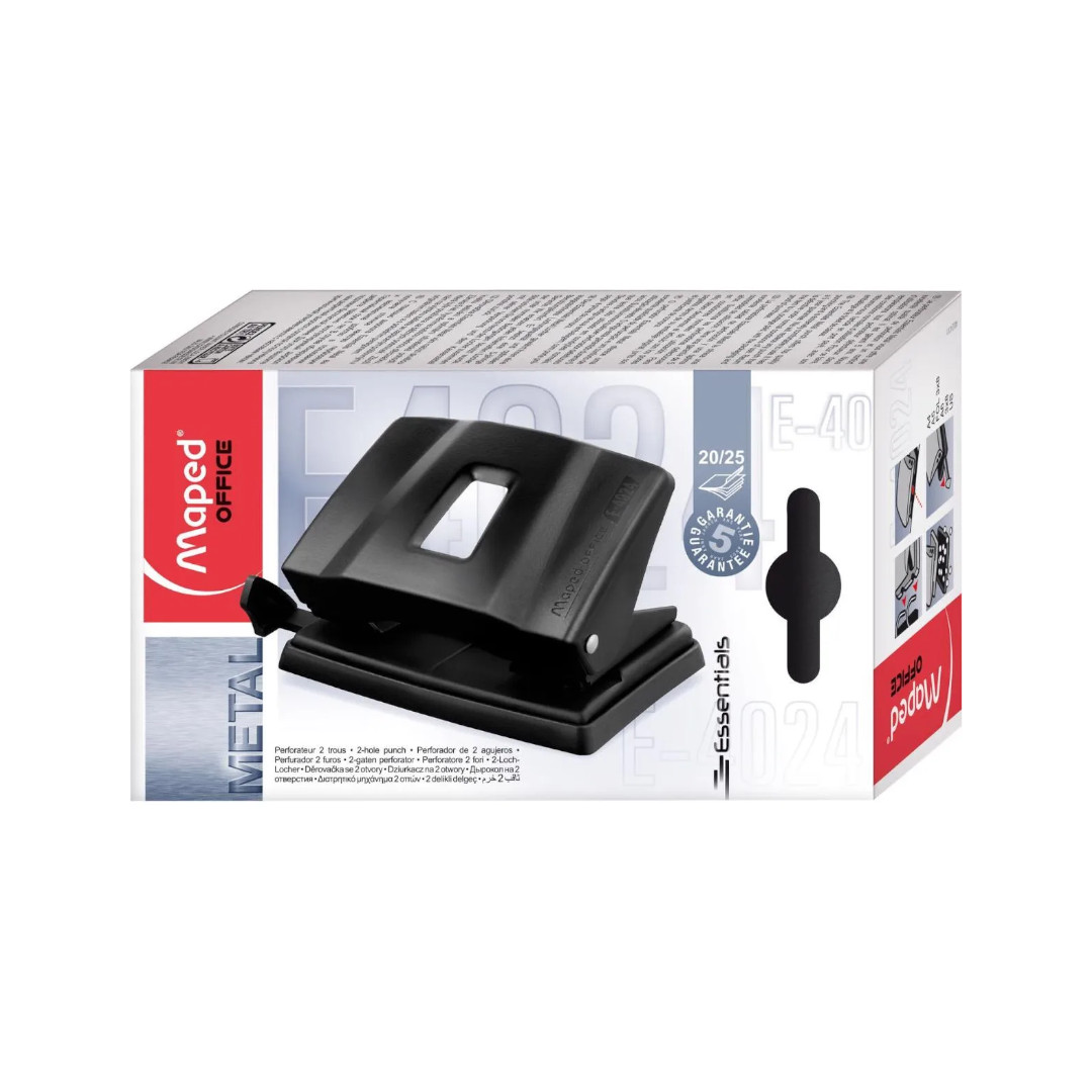 Perforadora Maped Essentials 20 hojas