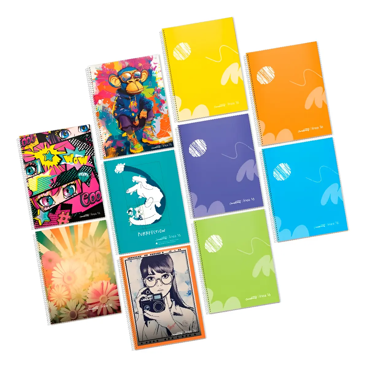 Cuaderno A4 Ledesma - Línea 16 - x70 hojas - Rayado